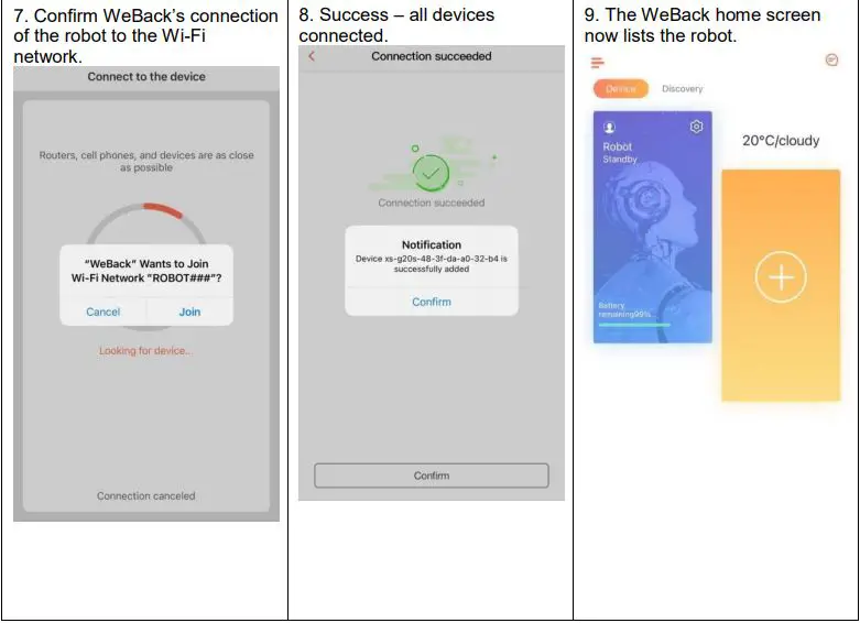 electriQ iQLEAN-CR01 Robot Vacuum Cleaner User Manual - ADD DEVICE