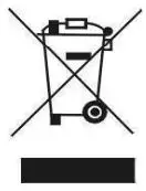 electriQ iQLEAN-CR01 Robot Vacuum Cleaner User Manual - Disposal icon