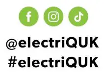 electriQ iQLEAN-CR01 Robot Vacuum Cleaner User Manual - Social Media icon