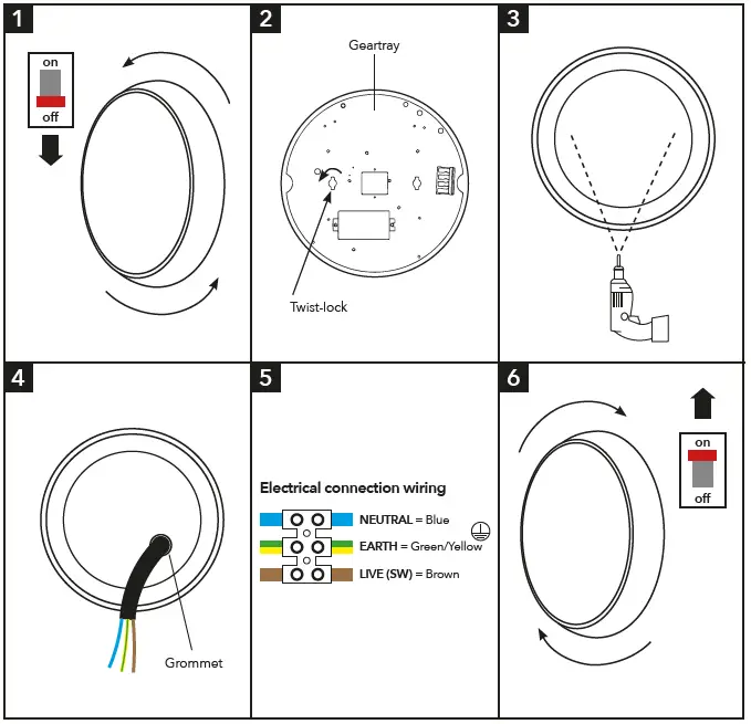 Lumineux 3CCT Rutland Bulkhead Instruction-FIG-1