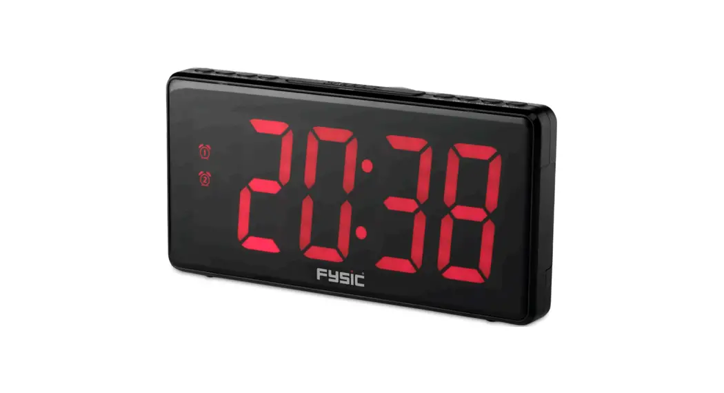 Fysic Fk470 Fm Alarm Clock User Manual