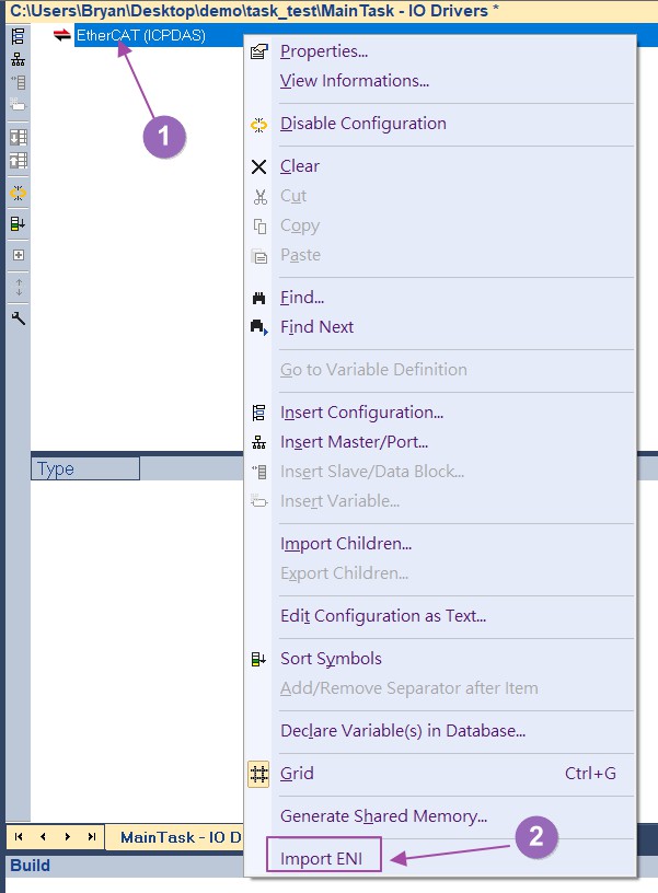 ICP DAS CR Win GRAF EtherCAT - EtherCAT Fieldbus 4