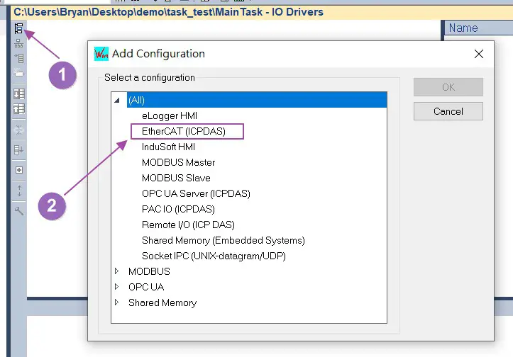 ICP DAS CR Win GRAF EtherCAT - Quick Start 2