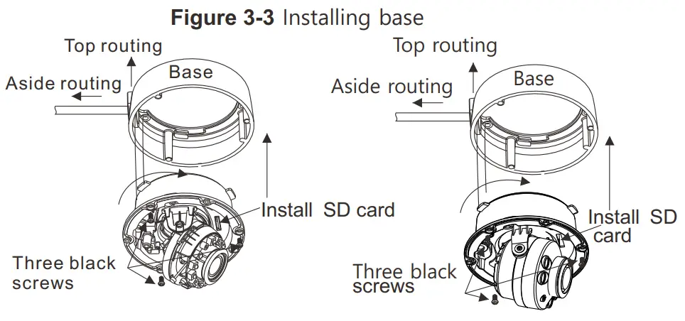HIKVISION AN IPV xUAR Series Vandal Dome Network Camera - Installation Steps 1
