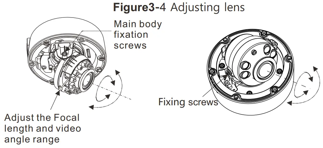 HIKVISION AN IPV xUAR Series Vandal Dome Network Camera - Installation Steps 2