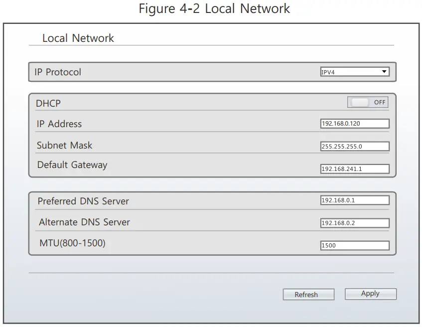 HIKVISION AN IPV xUAR Series Vandal Dome Network Camera - Local Network