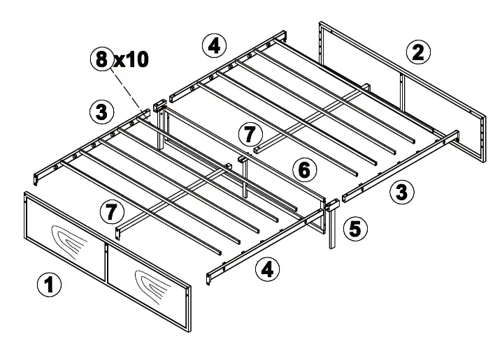 COSTWAY-HU10230=Metal-Bed-Frame-FIG- (2)