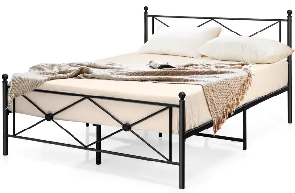 COSTWAY-HU10230=Metal-Bed-Frame-PRODUCT