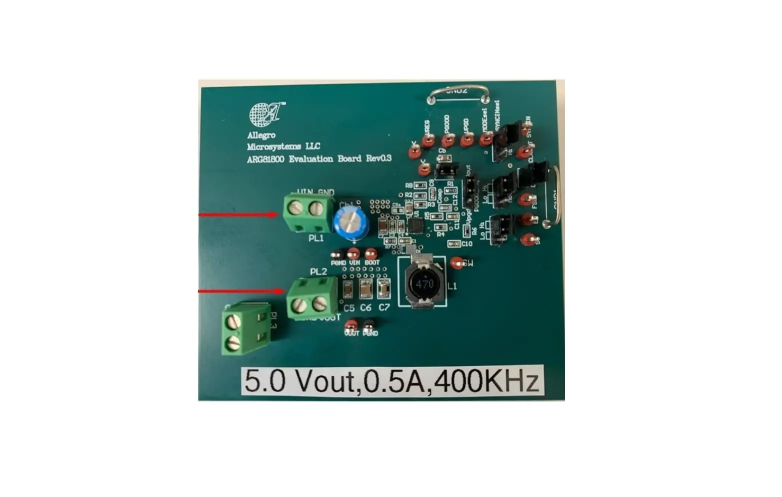 Allegro Apek81800-1 Evaluation Board User Manual