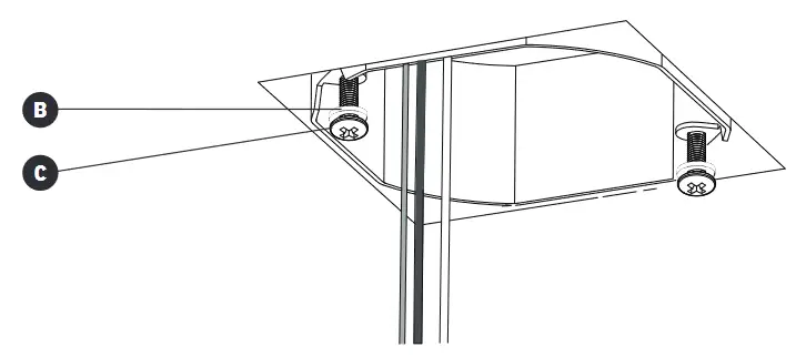 artika Knox 13 13FM-KN-WT10TE10-J LED Ceiling Light Fixture - LIGHT FIXTURE 2