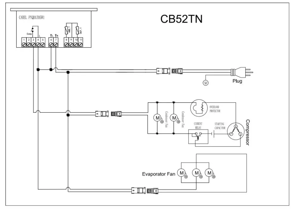 Berg CB36TN Refrigerated Chef Base - Diagram 3