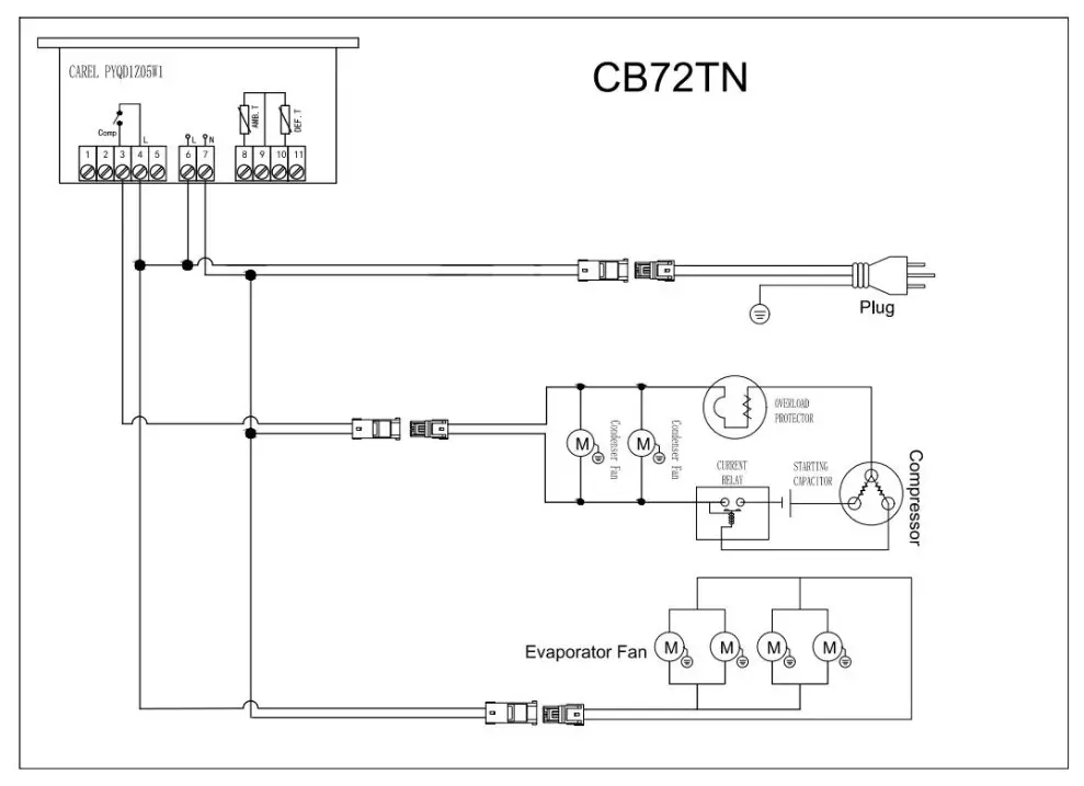 Berg CB36TN Refrigerated Chef Base - Diagram 4