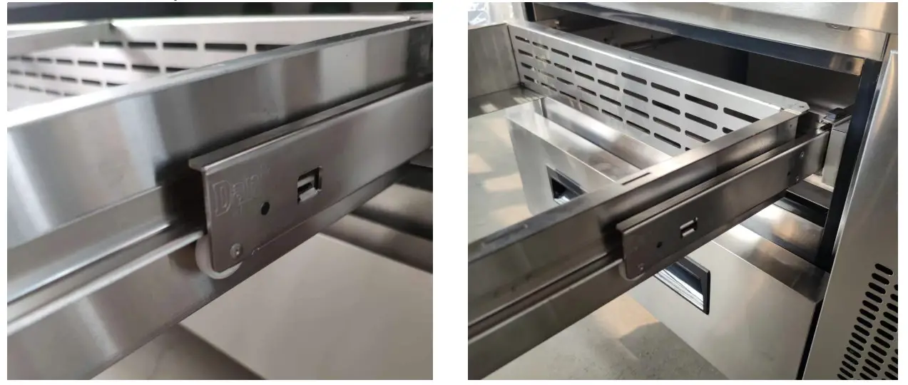 Berg CB36TN Refrigerated Chef Base - horizontal