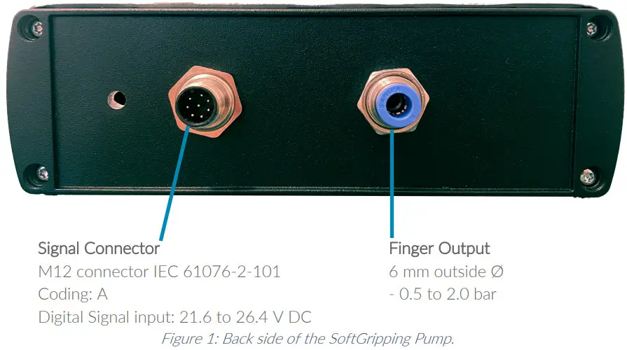 SoftGripping SG.BP.1P.C1 Soft Gripping Control Box with Integrated Pump - Product Overview