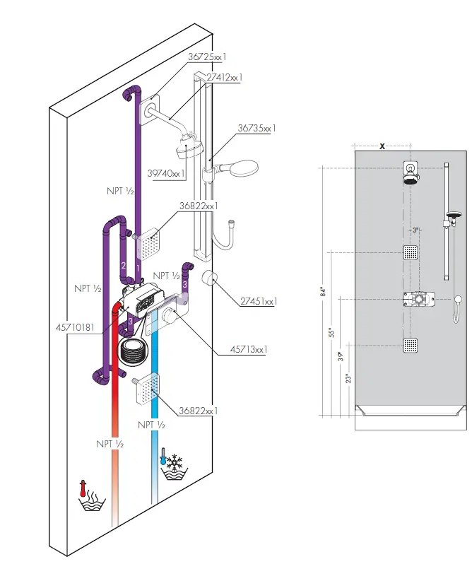 AXOR-45710181-One-Thermostatic-Module-Rough-fig-11