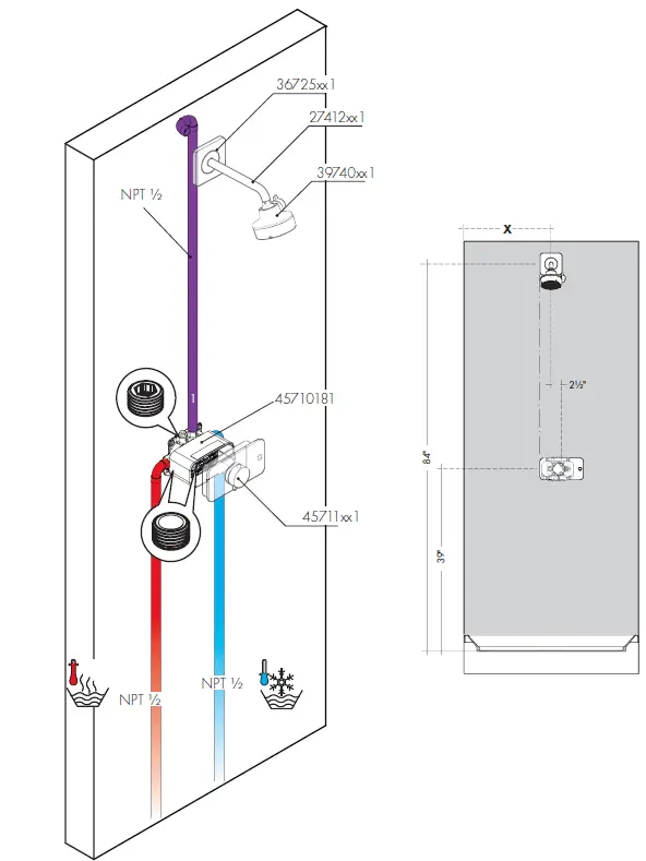 AXOR-45710181-One-Thermostatic-Module-Rough-fig-6