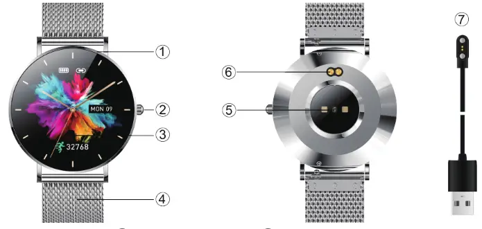 CARNEO Phoenix HR+ Smart Watch - fig 1
