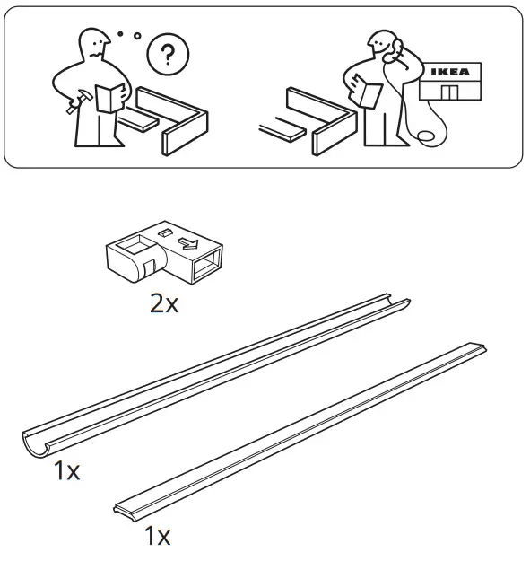 IKEA VAGDAL Connection Cord - fig 1