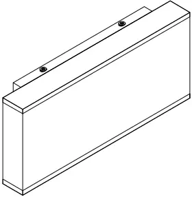 Dainolite EMY-105-20W Emery 2-Light 1b
