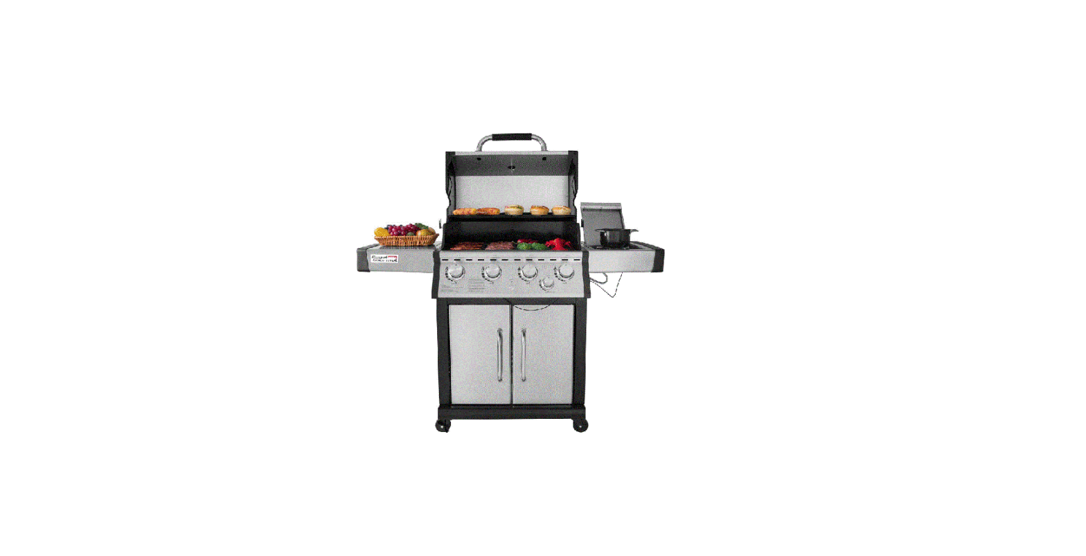 Royal Gourmet Mg4001 Mirage 4-burner Gas Grill With Side Burner Instruction Manual