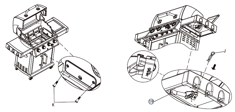 Royal-Gourmet-MG4001-Mirage-4-Burner-Gas-Grill-with-Side-Burner-fig-13