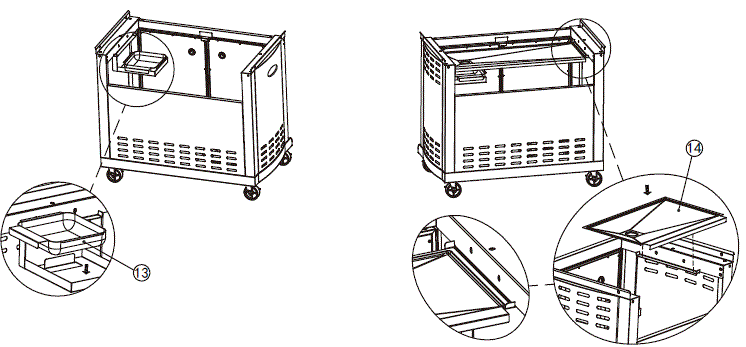 Royal-Gourmet-MG4001-Mirage-4-Burner-Gas-Grill-with-Side-Burner-fig-9