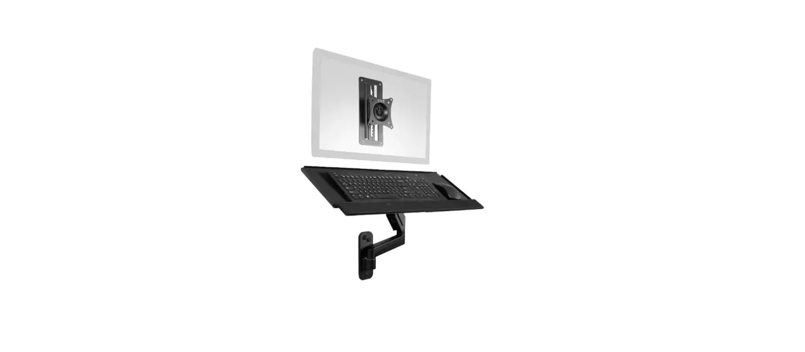 V I V O Mount-vwkb1 Single Monitor Wall Mount Keyboard Tray Wall Mount Instruction Manual