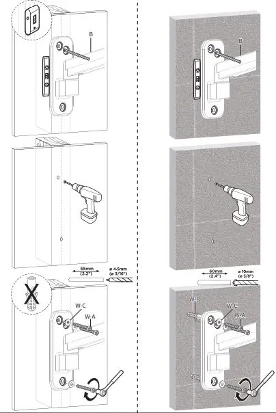 V I V O-MOUNT-VWKB1-Single-Monitor-Wall-Mount-Keyboard-Tray-Wall-Mount-fig-8