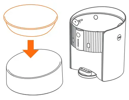 Remove the stainless steel