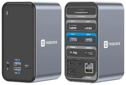 TOBENONE-UDS013-USB-C-Dual-Display-Docking-Station-PRODUCT