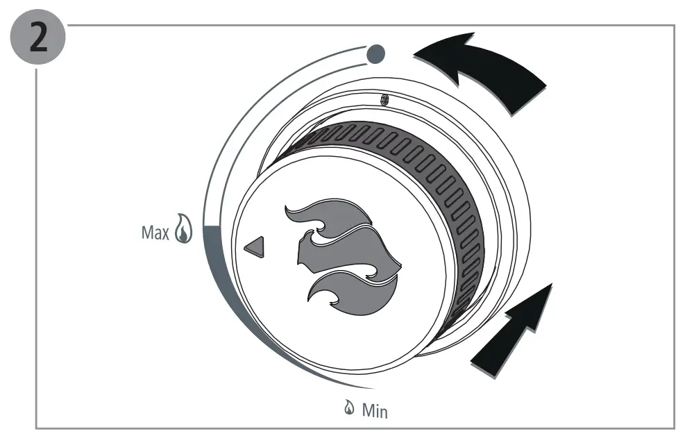 Starting up the barbecue