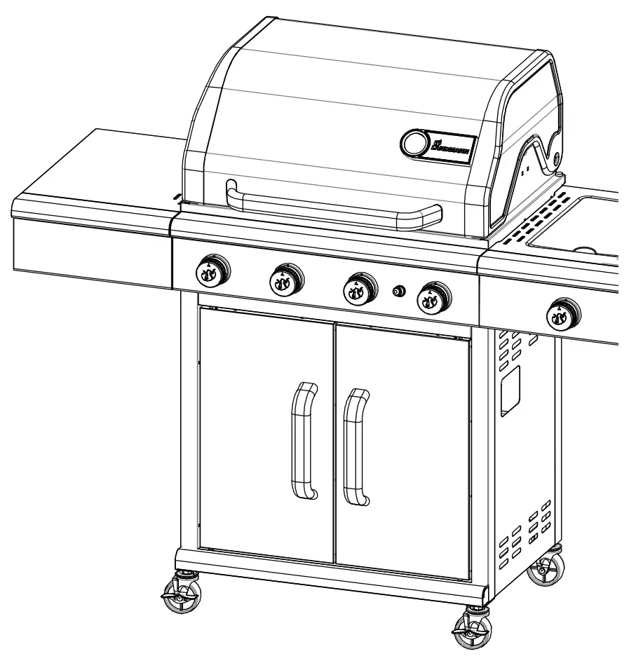 LANDMANN GG-V-491 Grill Chef Wagon