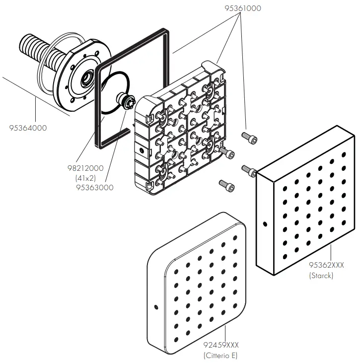 AXOR 36822XXX Citterio E Washbasin Mixers - fig10