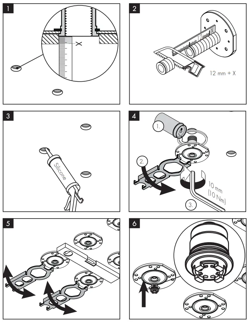 AXOR 36822XXX Citterio E Washbasin Mixers - fig6