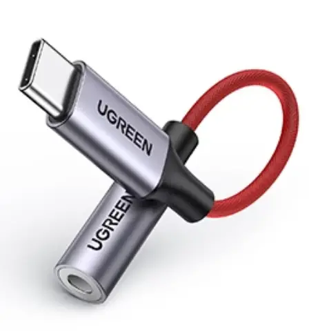 UGREEN 70859 Type C Male To 3.5mm Audio Adapter AV161