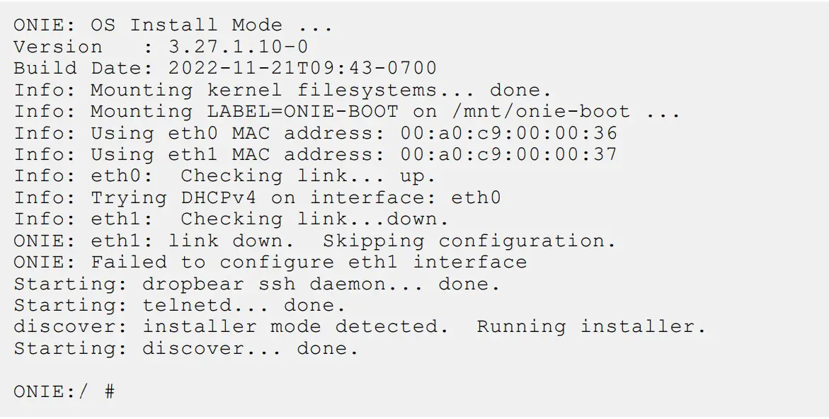 Installing Dell Networking