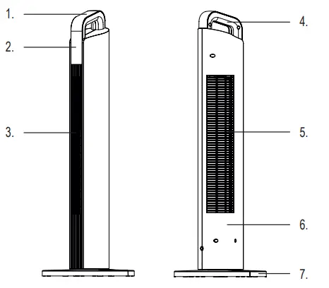 somogyi-TWFR-90-Tower-Fan-with-Remote-Control-fig-1