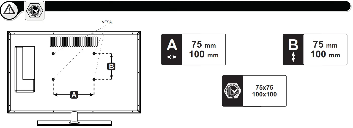 RICOO D0111 TV Ceiling Mount LED LCD - Fig1