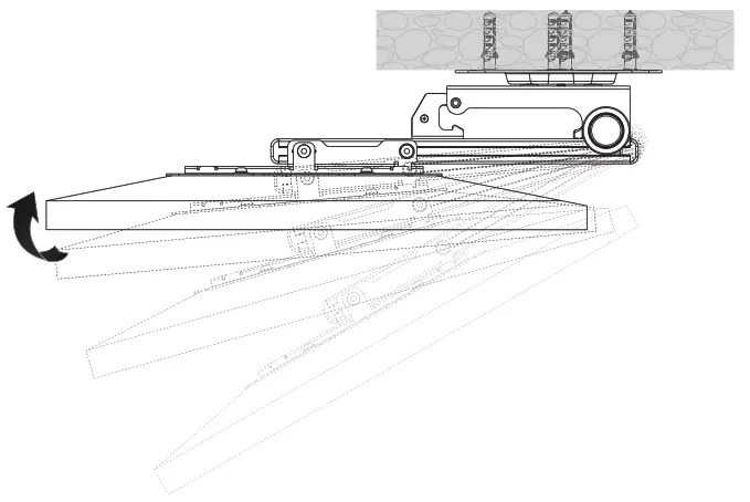 RICOO D0111 TV Ceiling Mount LED LCD - Fig14