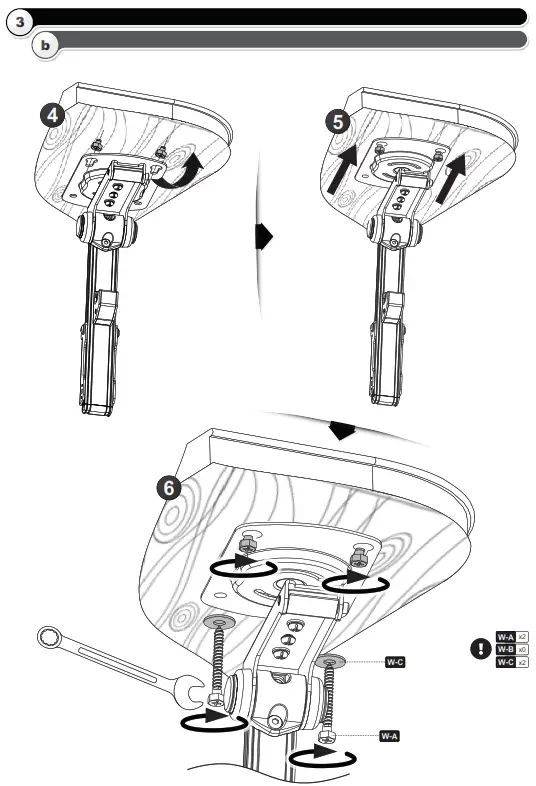 RICOO D0111 TV Ceiling Mount LED LCD - Fig7
