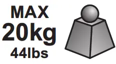 RICOO D0111 TV Ceiling Mount LED LCD - icon