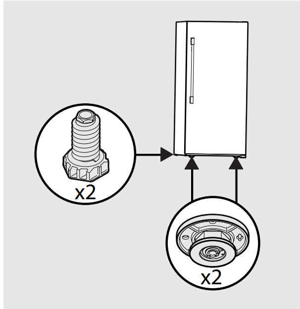 FRIGIDAIRE FPRU19F8WSS Column Refrigerator - Appliance