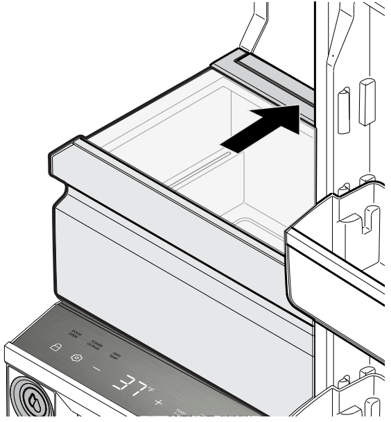 FRIGIDAIRE FPRU19F8WSS Column Refrigerator - Auto Humid