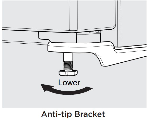 FRIGIDAIRE FPRU19F8WSS Column Refrigerator - Bracket