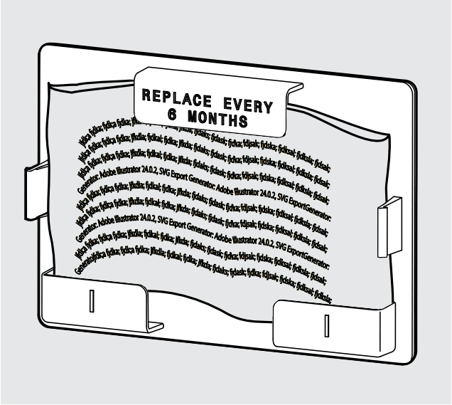 FRIGIDAIRE FPRU19F8WSS Column Refrigerator - FILTER REPLACEMENT