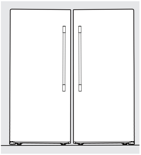FRIGIDAIRE FPRU19F8WSS Column Refrigerator - Pairing Installation