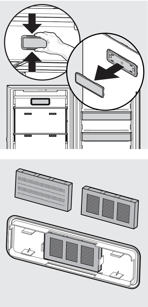 FRIGIDAIRE FPRU19F8WSS Column Refrigerator - REPLACE AIR
