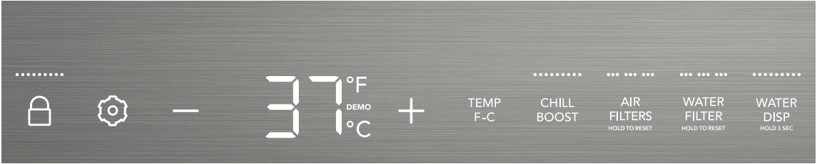 FRIGIDAIRE FPRU19F8WSS Column Refrigerator - Sabbath Mode 4