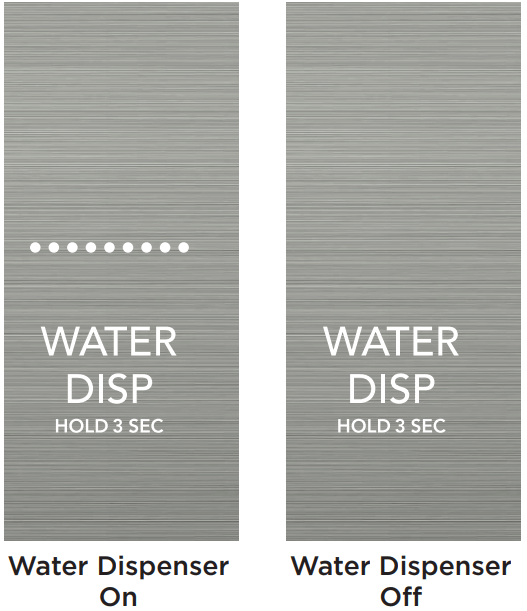 FRIGIDAIRE FPRU19F8WSS Column Refrigerator - WATER DISPENSER