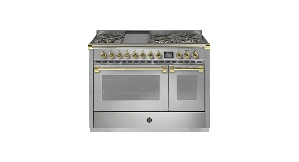 Aq12sf-6t-ss-o Ascot 120cm Stainless Steel With Brass Trim Dual Fuel Freestanding Cooker Owner's Manual